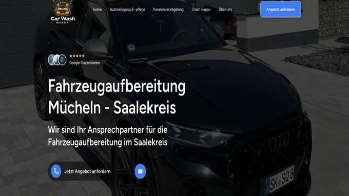 Circar Wash – Website von Web.Agentur Köln